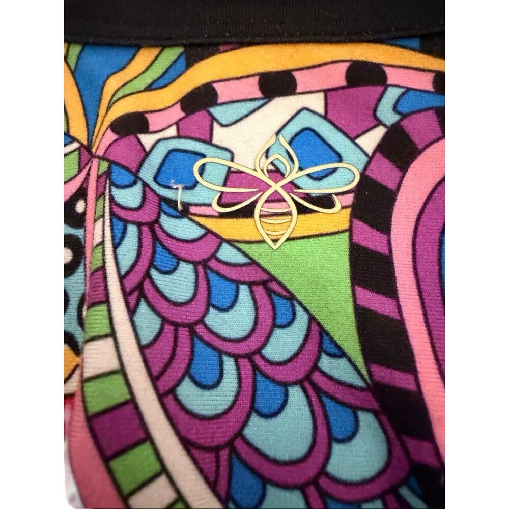 Johnny Was Women’s Sleeveless Colorful Geometric Print Tank Top Boho Chic Size S - Picture 5 of 6